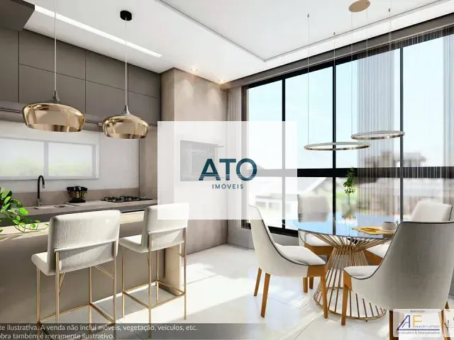 Apartamento com 106m² 2 quartos e 1 banheiro, à venda, no bairro Areias em Tijucas