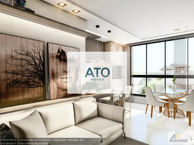 Apartamento com 106m² 2 quartos e 1 banheiro, à venda, no bairro Areias em Tijucas
