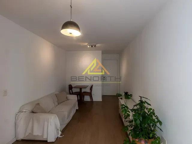 Apartamento com 60m² 2 quartos e 1 banheiro, para alugar, no bairro Itaim Bibi em São Paulo