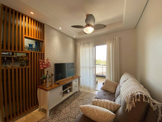 Apartamento 3 quartos e 2 banheiros, à venda, no bairro Parque Residencial Comendador Mançor Daud em São José do Rio Preto