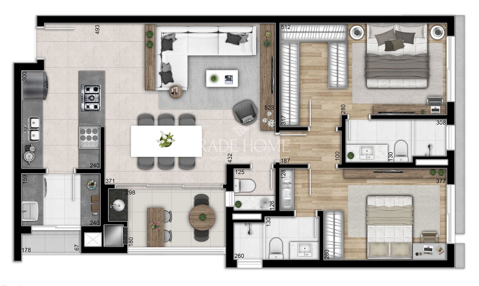 Apartamento, 2 quartos, 97 m² - Foto 39