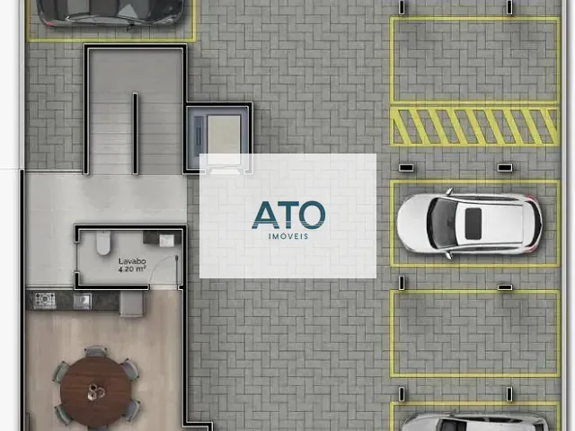 Apartamento com 1219m² 2 quartos e 1 banheiro, à venda, no bairro XV de Novembro em Tijucas