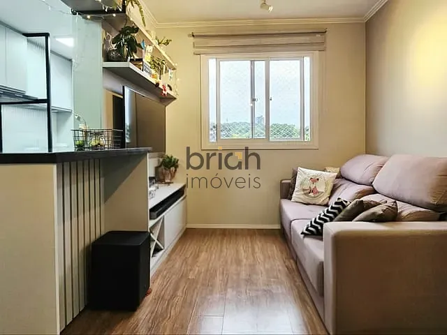 Apartamento 2 quartos e 1 banheiro, à venda, no bairro Canudos em Novo Hamburgo