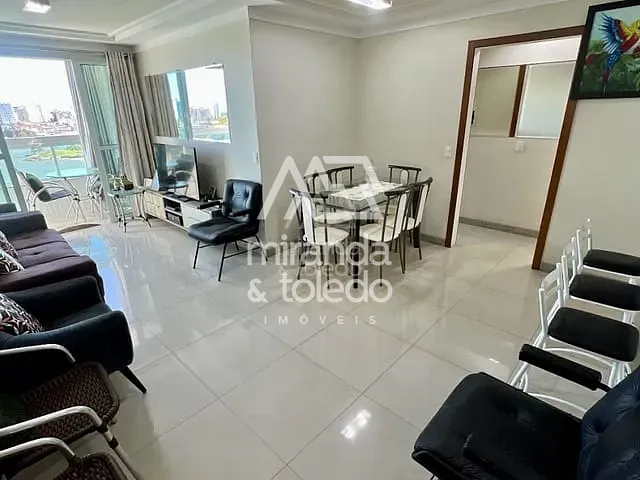 Apartamento com 92m² 3 quartos e 2 banheiros, à venda, no bairro Muquiçaba em Guarapari