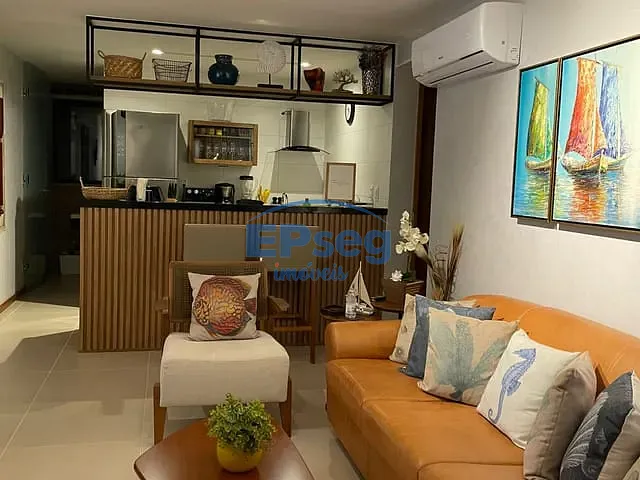Apartamento 2 quartos e 2 banheiros, à venda ou para alugar, no bairro Itacimirim (Monte Gordo) em Camaçari