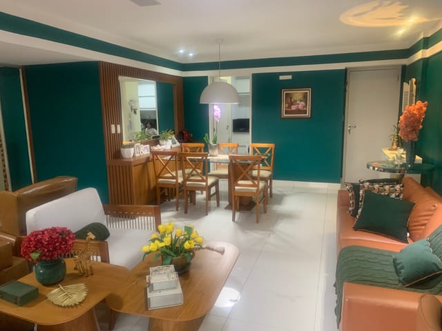 Apartamento 3 quartos e 3 banheiros, à venda, no bairro Grageru em Aracaju