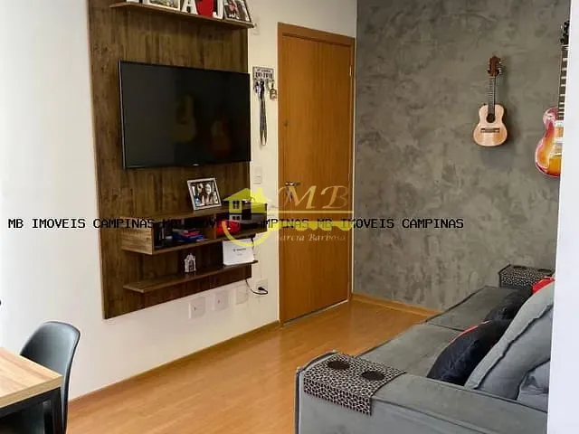 Apartamento 2 quartos e 1 banheiro, à venda, no bairro Jardim Campo Bonito em Indaiatuba