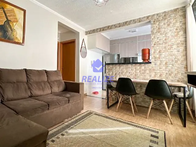 Apartamento com 45m² 2 quartos e 1 banheiro, à venda, no bairro Jardim Paraíso em Botucatu