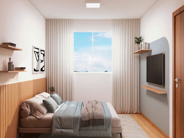 Foto do Apartamento - Apartamento à venda, 2 quartos, lazer completo, na Região do bairro Europa Contagem, MG | Fifty Imóveis