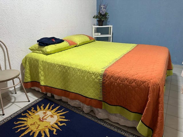 Apartamento com 65m² 2 quartos e 1 banheiro, para alugar, no bairro Parque São Cristóvão em Taubaté