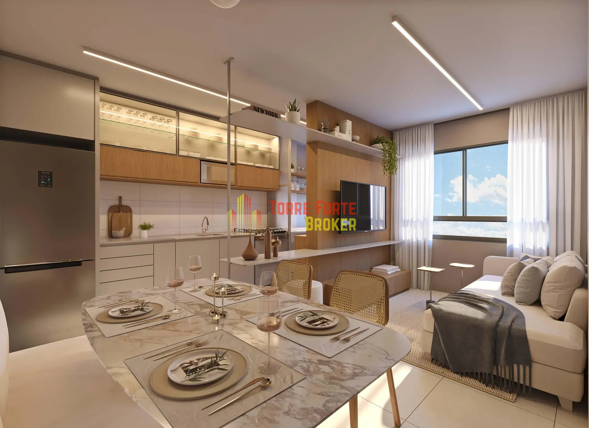 Apartamento, 2 quartos, 50 m² - Foto 2