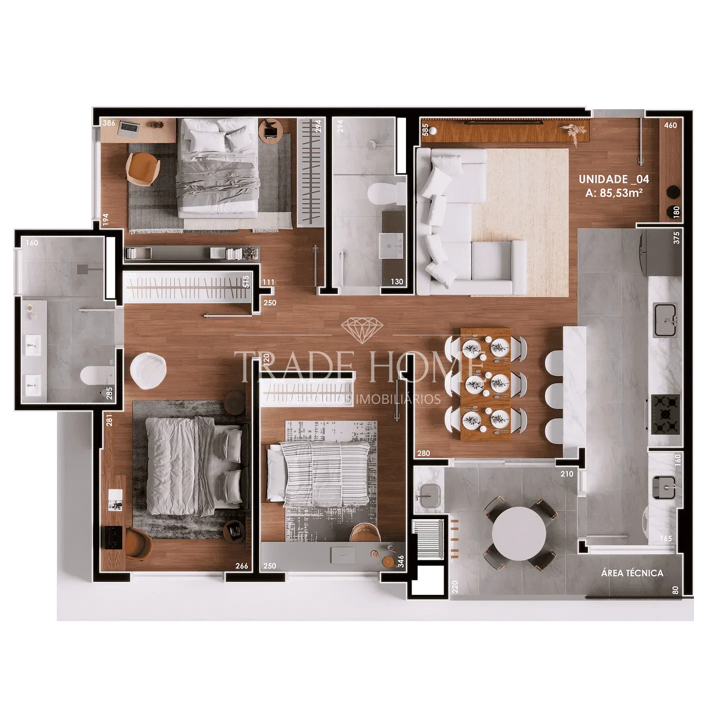 Apartamento, 3 quartos, 88 m² - Foto 15