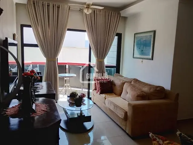 Apartamento com 80m² 2 quartos e 1 banheiro, à venda, no bairro Loteamento João Batista Julião em Guarujá