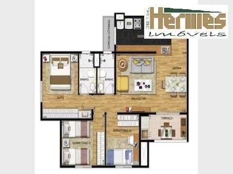 Apartamento, 3 quartos, 77 m² - Foto 10