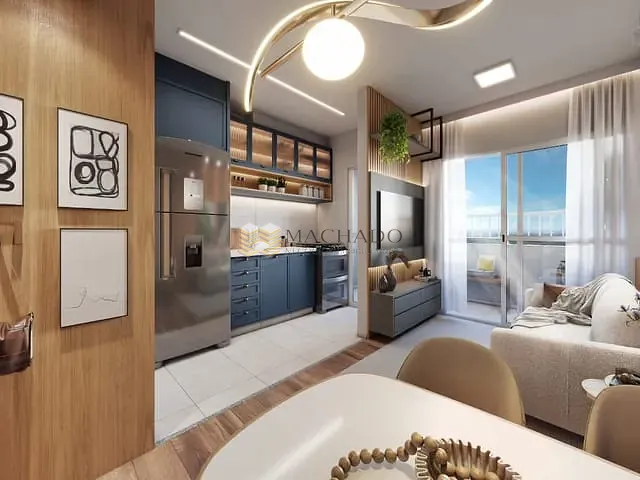 Apartamento com 44m² 2 quartos e 1 banheiro, à venda, no bairro Medeiros em Jundiaí