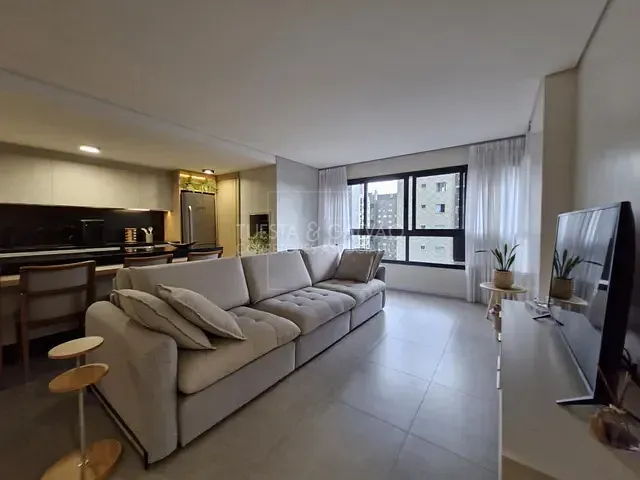 Apartamento com 105m² 2 quartos e 3 banheiros, à venda, no bairro Boa Vista em Curitiba