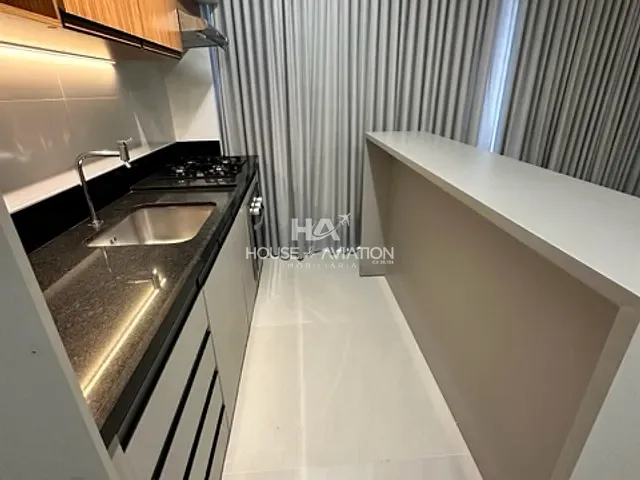 Apartamento 1 quarto e 2 banheiros, para alugar, no bairro Setor Bueno em Goiânia