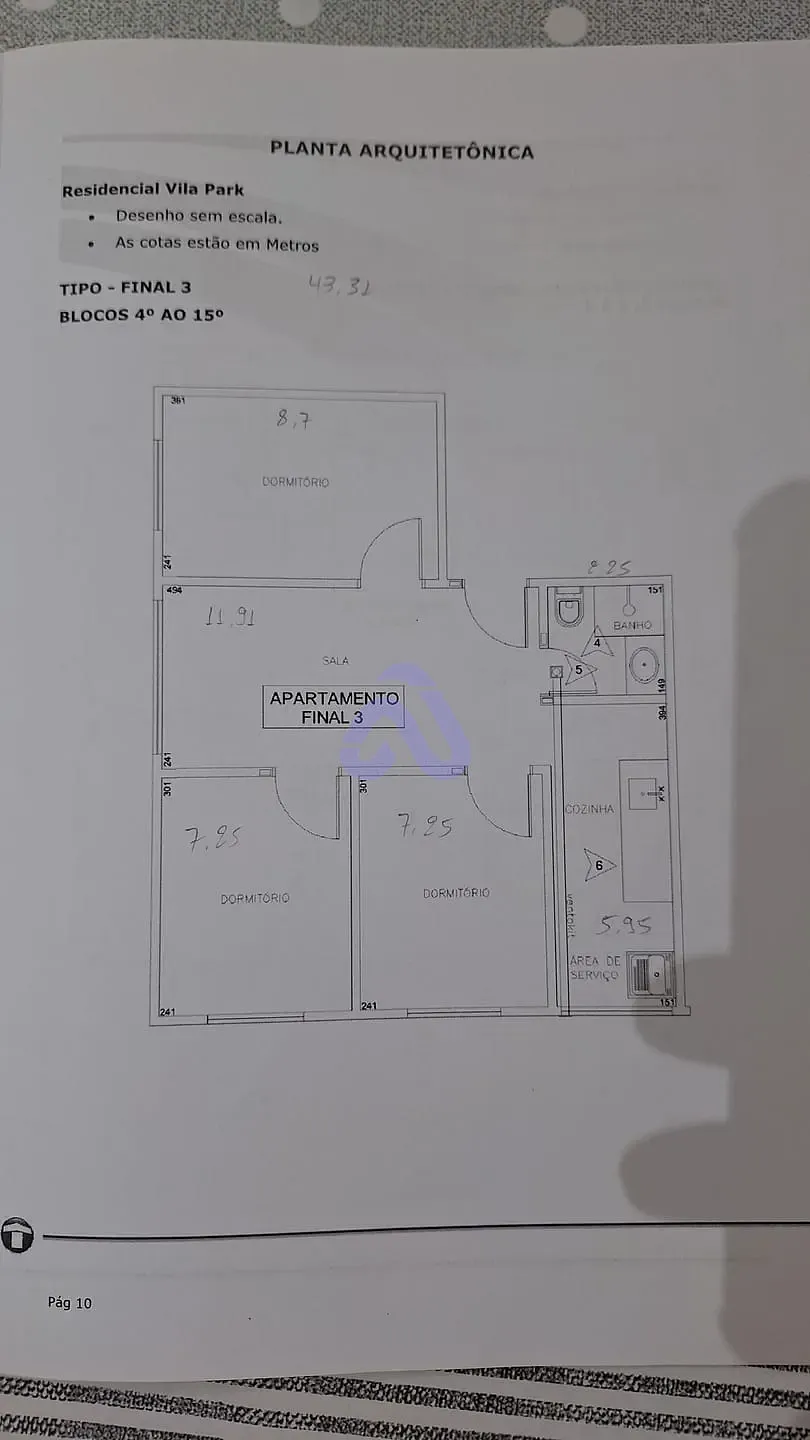 Apartamento, 3 quartos, 49 m² - Foto 40