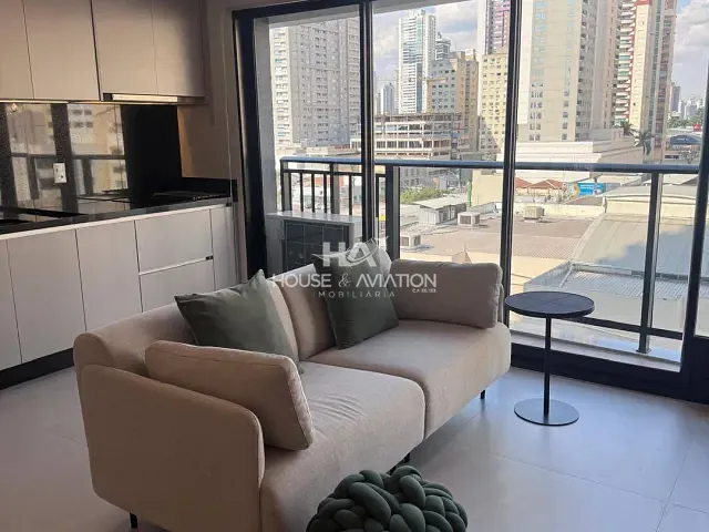 Apartamento 1 quarto e 2 banheiros, para alugar, no bairro Setor Bueno em Goiânia
