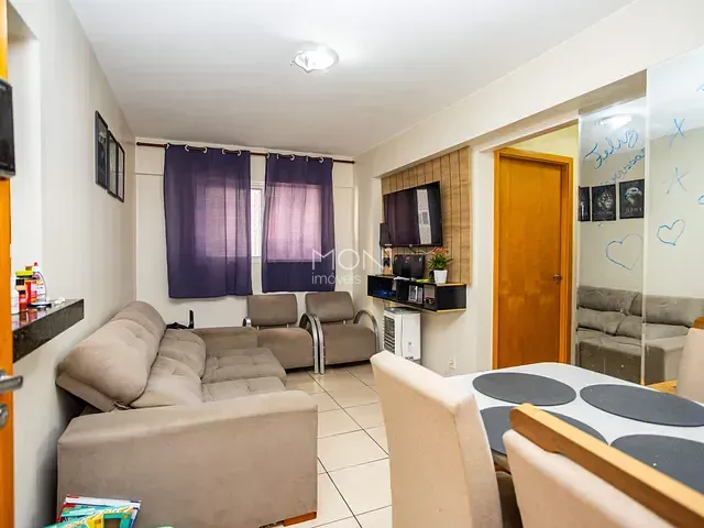 Apartamento 2 quartos e 2 banheiros, à venda, no bairro Setor Industrial (Taguatinga) em Brasília