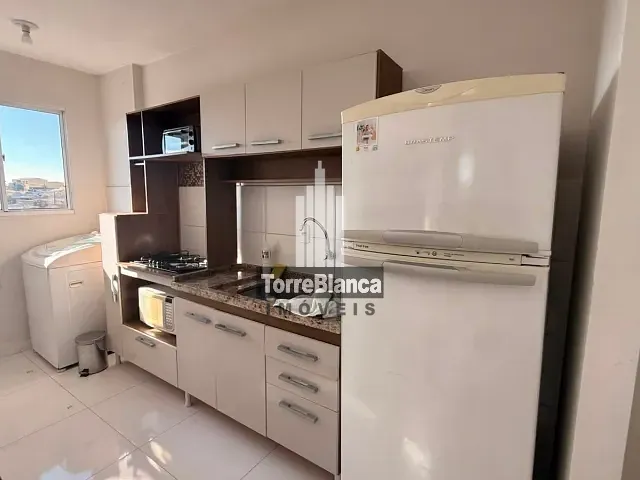 Apartamento com 50m² 2 quartos e 1 banheiro, para alugar, no bairro Uvaranas em Ponta Grossa
