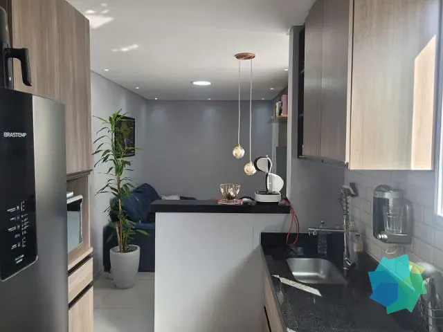Apartamento com 47m² 2 quartos e 1 banheiro, à venda, no bairro Salto Ville em Salto