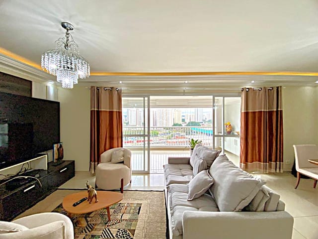 Apartamento 4 quartos e 5 banheiros, para alugar, no bairro Barra Funda em São Paulo