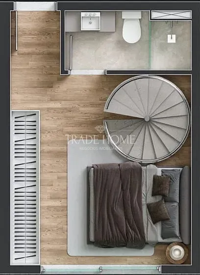 Apartamento, 1 quarto, 56 m² - Foto 26