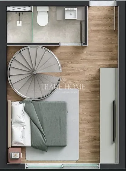 Apartamento, 1 quarto, 56 m² - Foto 28