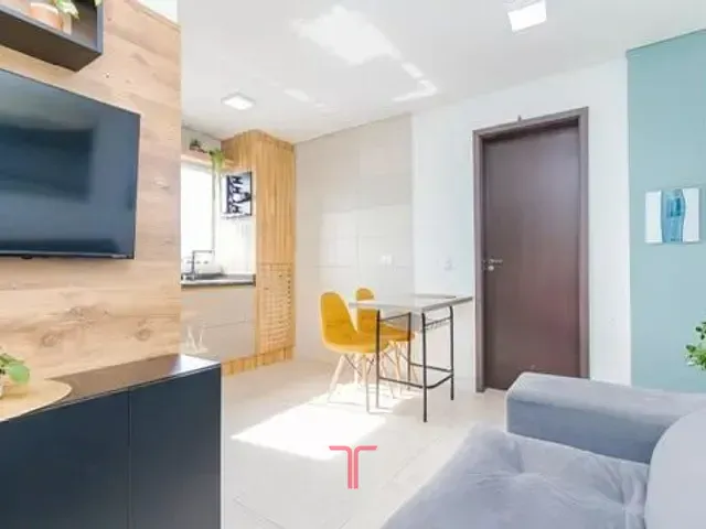 Apartamento com 40m² 1 quarto e 1 banheiro, à venda, no bairro Guaíra em Curitiba