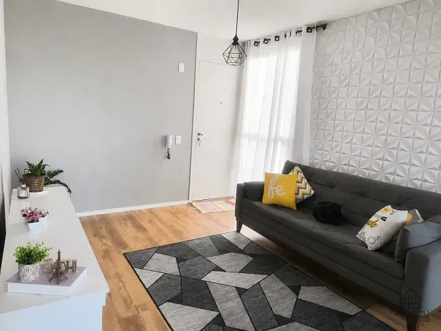Apartamento com 42m² 2 quartos e 1 banheiro, para alugar, no bairro Recanto Vista Alegre em Cotia