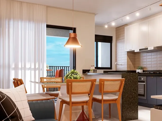 Apartamento com 69m² 2 quartos e 3 banheiros, à venda, no bairro Núcleo Agrícola Alpha em Franca