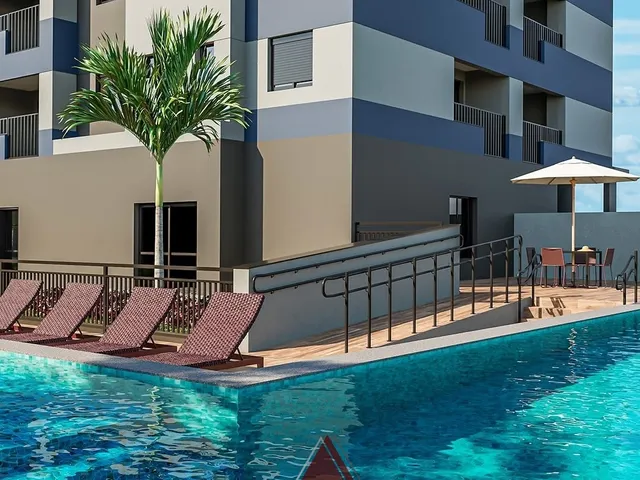 Apartamento com 69m² 2 quartos e 3 banheiros, à venda, no bairro Núcleo Agrícola Alpha em Franca