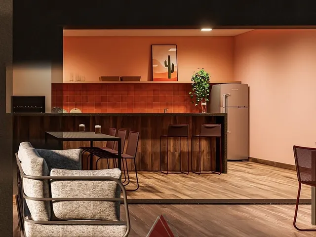 Apartamento com 69m² 2 quartos e 3 banheiros, à venda, no bairro Núcleo Agrícola Alpha em Franca