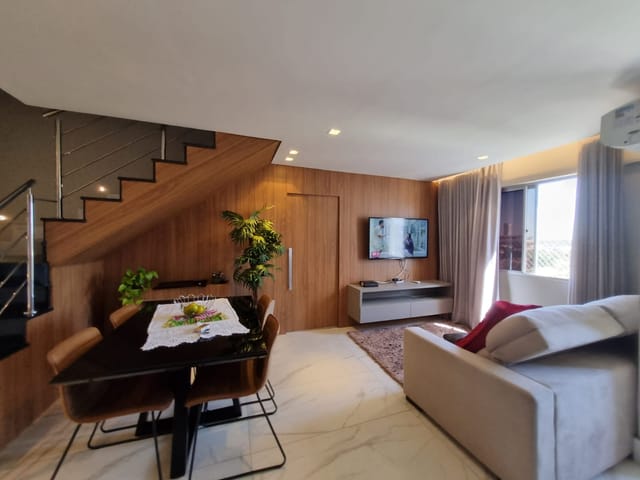 Foto do Apartamento - Apartamento   à venda - Goiabeiras- Cuiabá-MT, COBERTURA, ,ED.  Spazio Charme Goiabeiras, 4 salas, 1 suíte + closet + 1/4,  122,50 m2 úteis | Lyah Jaudy Imóveis