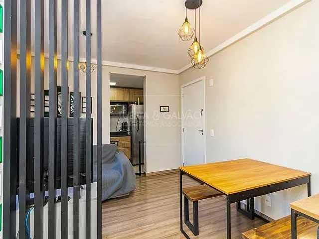 Apartamento com 45m² 2 quartos e 1 banheiro, à venda, no bairro Afonso Pena em São José Dos Pinhais