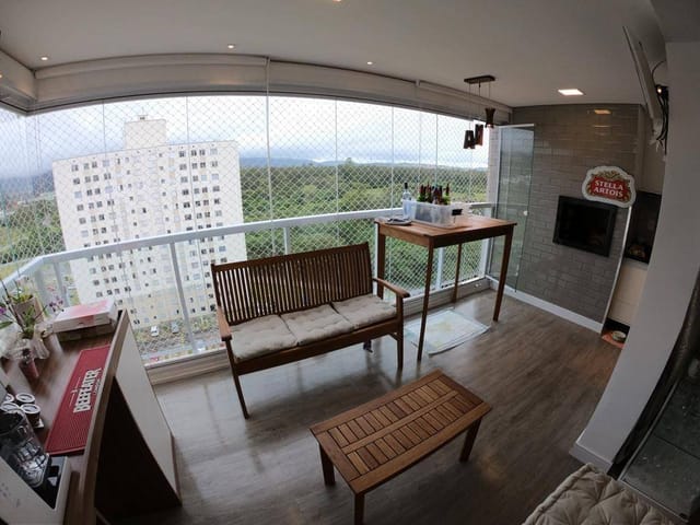 Apartamento 2 quartos e 3 banheiros, para alugar, no bairro Jardim Marica em Mogi das Cruzes