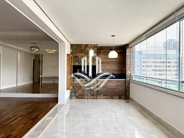 Apartamento com 243m² 4 quartos e 4 banheiros, para alugar, no bairro Brooklin em São Paulo