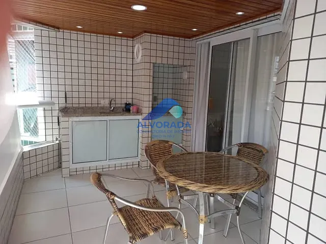 Apartamento 3 quartos e 2 banheiros, à venda, no bairro Canto do Forte em Praia Grande