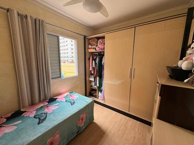 Apartamento com 45m² 2 quartos e 1 banheiro, à venda, no bairro Jardim Santa Terezinha (Nova Veneza) em Sumaré