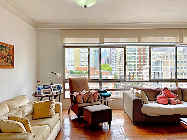 Apartamento 3 quartos e 4 banheiros, à venda, no bairro Jardim Paulista em São Paulo