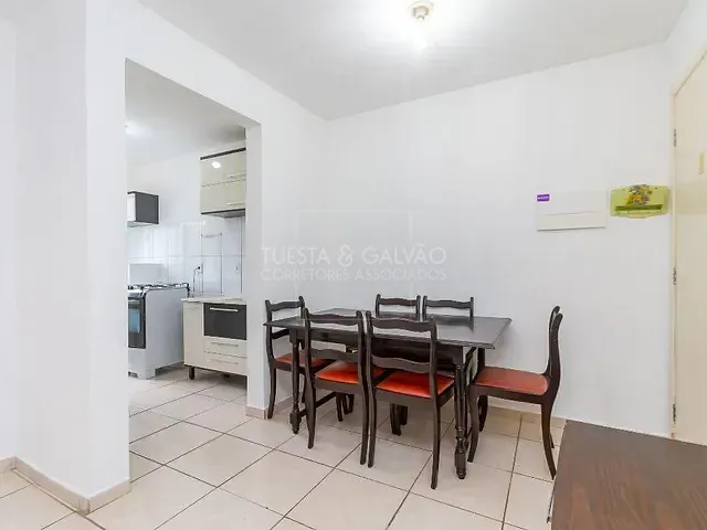 Apartamento com 44m² 2 quartos e 1 banheiro, à venda, no bairro Santa Cândida em Curitiba