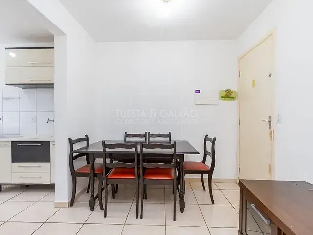Apartamento com 44m² 2 quartos e 1 banheiro, à venda, no bairro Santa Cândida em Curitiba
