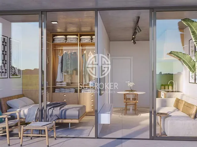 Apartamento com 38m² 1 quarto e 1 banheiro, à venda, no bairro Barra da Tijuca em Rio de Janeiro