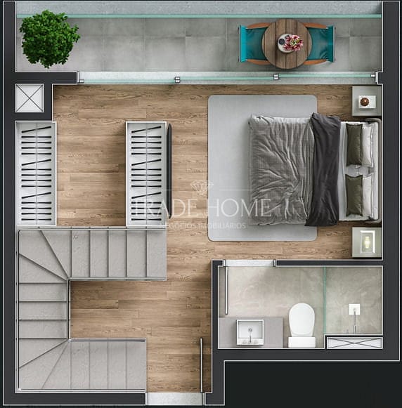 Apartamento, 1 quarto, 54 m² - Foto 34