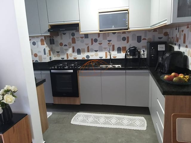 Apartamento com 63m² 2 quartos e 1 banheiro, à venda, no bairro Barro Branco em Cotia