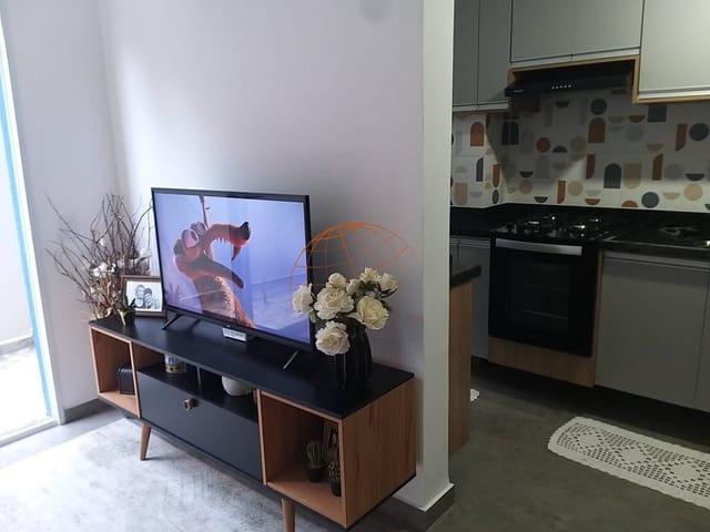 Apartamento com 63m² 2 quartos e 1 banheiro, à venda, no bairro Barro Branco em Cotia