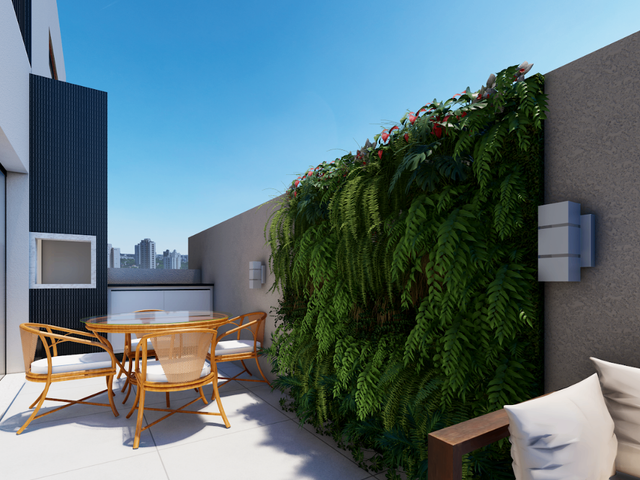 Apartamento com 108m² 3 quartos e 2 banheiros, à venda, no bairro São Pedro em São José dos Pinhais