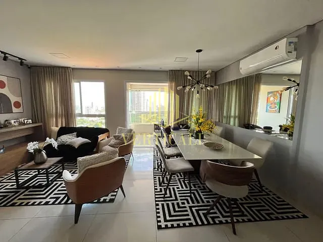 Apartamento com 168m² 3 quartos e 4 banheiros, à venda, no bairro Jardim Aclimação em Cuiabá