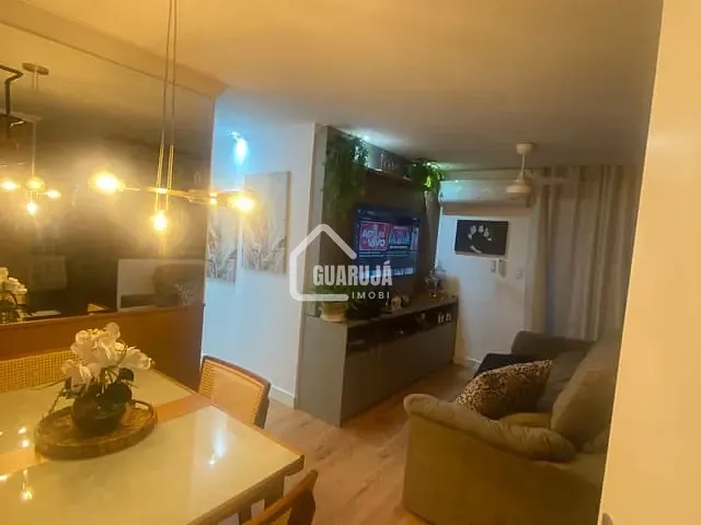 Apartamento com 45m² 1 quarto e 1 banheiro, para alugar, no bairro Jardim dos Pássaros em Guarujá